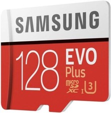 Samsung EVO Plus microSDXC UHS-I Speicherkarte 128 GB 100 MB/s lesen Class 10 U3