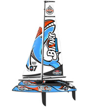 Joysway BINARY V3 Catermaran Segelboot 2,4 GHz RTR RC Segelyacht (28 Zoll hoch)