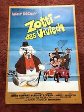 Zotti - Das Urviech Kinoplakat Poster A1, Walt Disney, Desn Jones, Conway