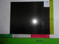 1 mm min 20,5 cm x 17 cmB263 siehe Beschreibung CFK Carbon Kohlefaser Platte