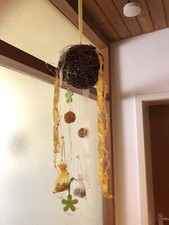 Weidenkugel Dekokugel Frühling Sommer Fenster Dekoration 23 cm