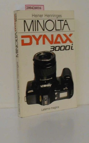 Minolta dynax 3000i henninges - minolta,