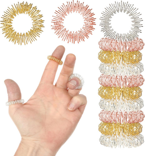 Akupressurringe 10er pack - akupressurringe,