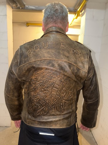 Coole route lederjacke - coole, 66"