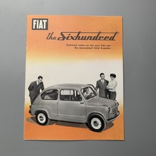 Fiat 600 Six Hundred Original