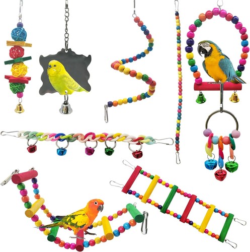Vogelspielzeug papagei - vogelspielzeug,