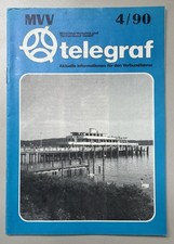 MVV Telegraf 4/1990 Sonderheft Münchner Verkehrsverbund GmbH München Nahverkehr