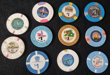 11 Original Casino Chips Las