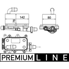 Mahle CLC 18 000P Ölkühler