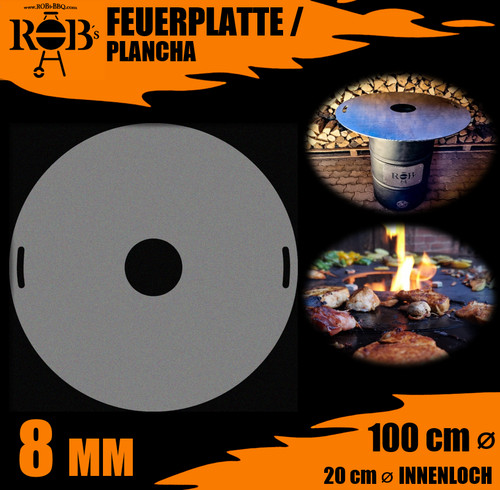 Feuerplatte plancha 100 cm - feuerplatte, 8