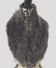 Luxus Kunstfell Stola Kragen