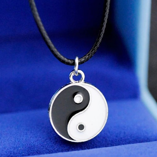 Halskette mit yin und - halskette,