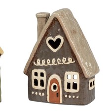 Windlicht, Teelichthalter Haus