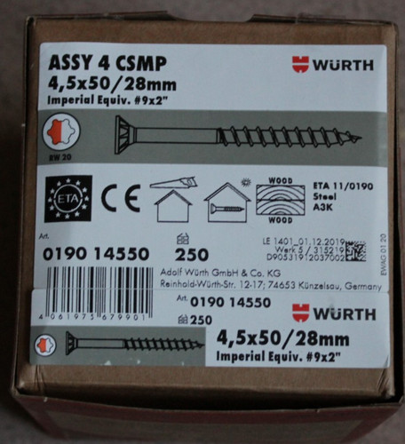 Würth assy csmp - csmp, neu(este)