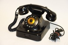 W48 Telefon analog, schwarz, geprüft u. funktionsfähig, ausgezeichneter Zustand