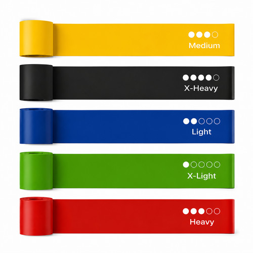 Widerstandsbänder 5er set - widerstandsbänder,