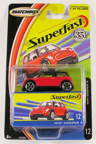 Matchbox mini cooper mint - matchbox,