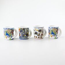 4x Rosenthal Sammeltassen City Cup, Tokyo, Euro City, 2x Düsseldorf - TOP