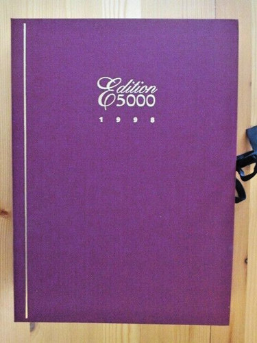 Edition 5000 signierte - -, u
