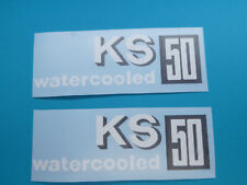   Zündapp Aufkleber KS 50 Sport Typ 530 KS 50 WC Sport Super 2 Stück