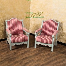 Voglauer Polstersessel Altblau Anno 1700 Bauernsessel Bauernmöbel Landhaus