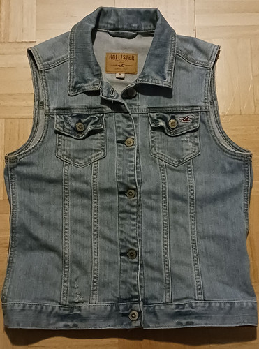 Hollister jeans weste - jeans, hell