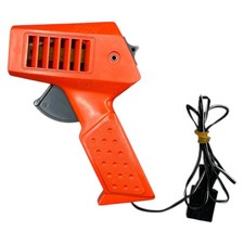 TCR Auto Rennbahn Gaspedal Steuerung 1977 Ideal Toy Hahn Hebel Orange Vintage