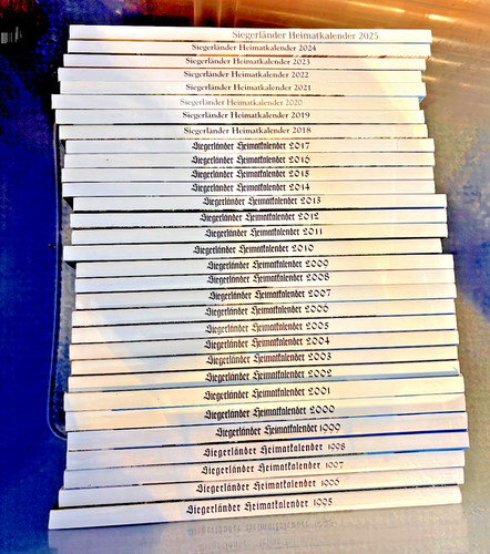 Siegerländer heimatkalender - siegerländer,