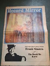 PINK FLOYD Cover Vintage RECORD MIRROR Magazine 12 AUGUST 1967 Beatles Aretha