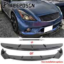 Für Infiniti G35 G37 Vorne Frontlippe Frontspoilerlippe Stützstange Tuning JDM
