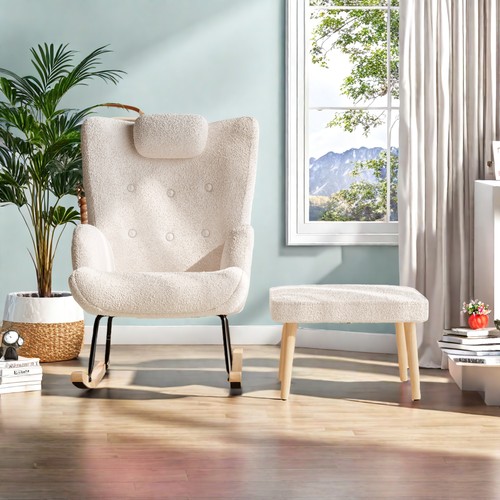 Ruhesessel mit hocker - mit,