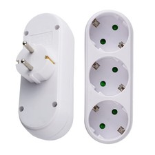 2 Stück Dreifachstecker