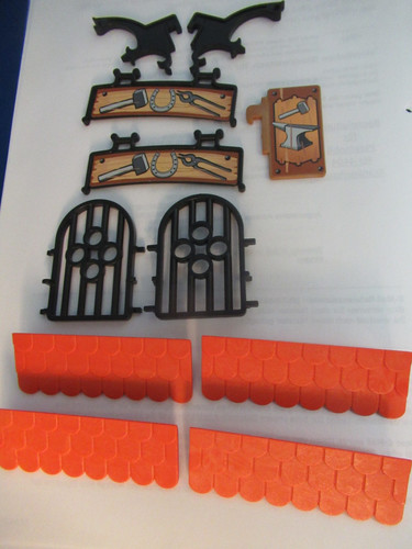 Gitter schilder dach - gitter, ritter