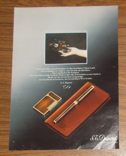 Seltene werbung dupont - werbung, s.t.