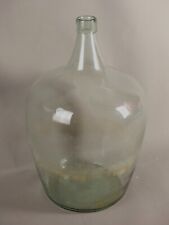 Alter grosser XXL Weinballon Gärballon Glasballon klar ca. 20 L D 21 x H 48,5 cm