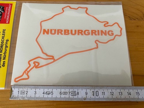 Nürburgring aufkleber mittel - nürburgring,