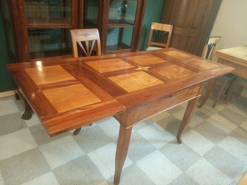 Biedermeier tisch ausziehbar - biedermeier,