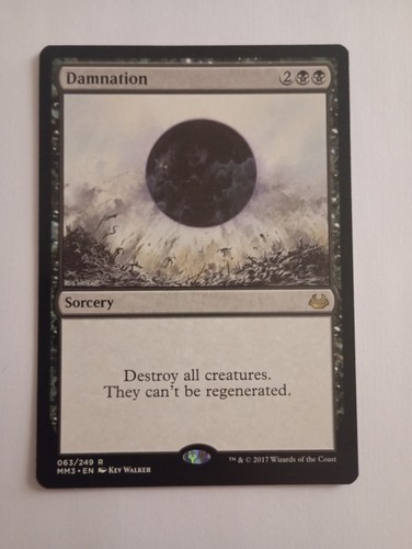 Damnation mtg modern - damnation,