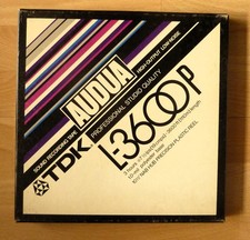 TDK AUDUA L-3600P Tonbänder – 26cm auf Plastikspulen