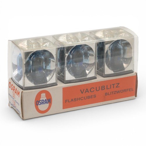 Osram vacublitz flashcubes - osram, 12