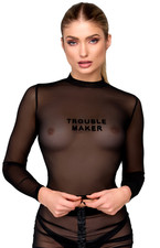 NOIR HANDMADE NETZ SHIRT