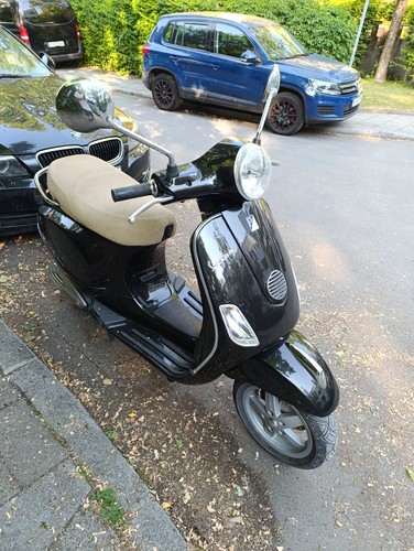 Vespa 125 schwarz - lx,