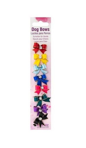 Mini haarschleifen mit - mit, strass