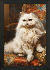 Perisan Katze Öl Portrait