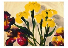 Kunstkarte Emil Nolde "Gelbe