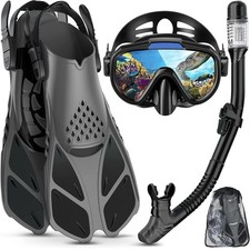 Schnorchelmaske Set mit