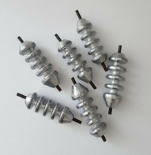 Futterblei - Inline Futterkörbe - Angelblei - Karpfenblei - Grundangeln. 65-130g