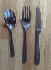 3 tlg. Besteck Emirates Airline 80/90er Jahre -  selten und rar !!!