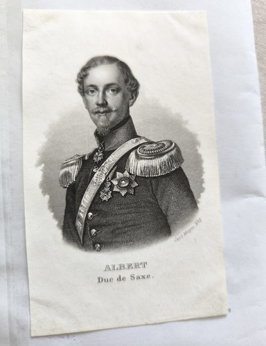 Albert duc saxe - duc,