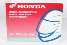 HONDA NES125/150 Betriebsanleitung Fahrer-Handbuch Modell 2000-